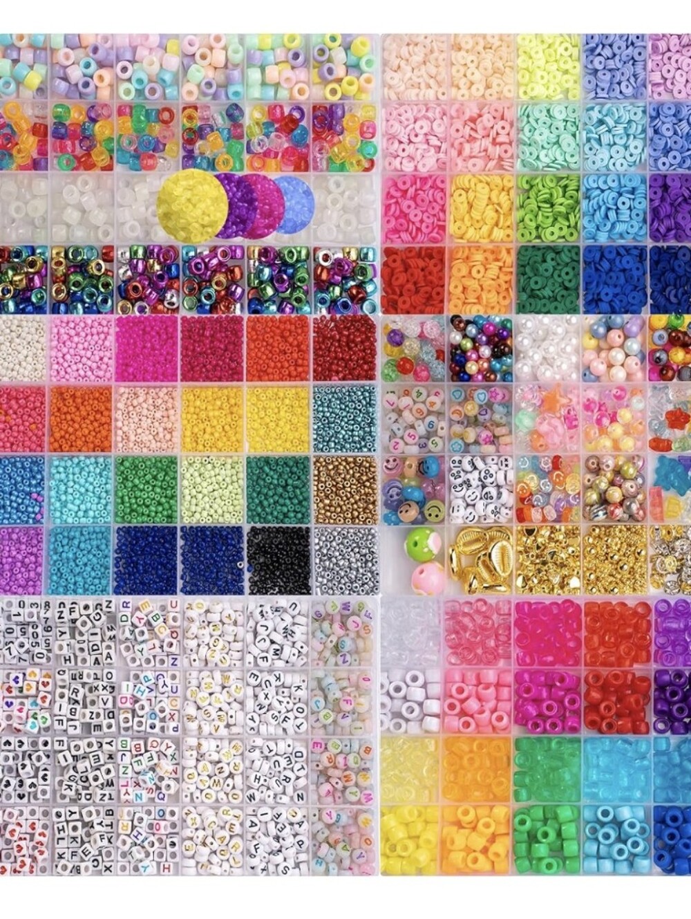 5000 Pcs Assorted Craft Bead Mix